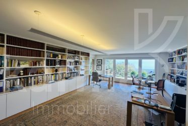 Lumineuse villa avec une magnifique vue sur le lac et les montagnes