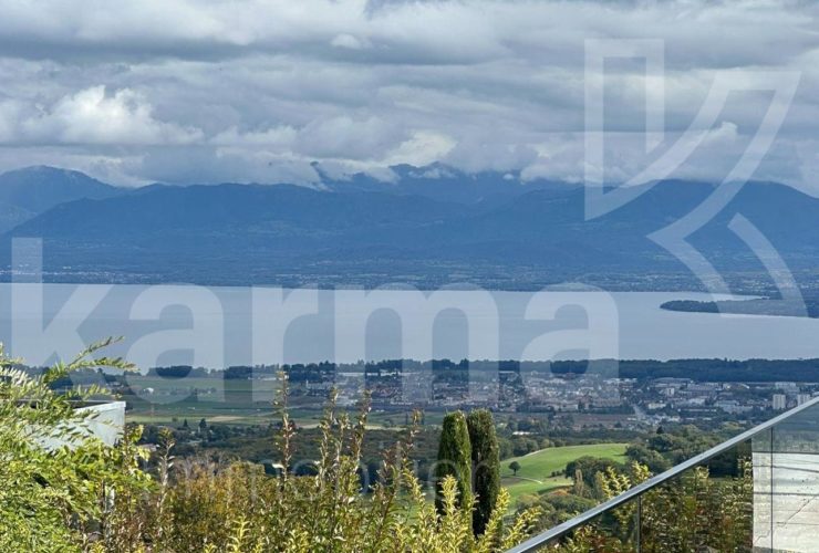 Somptueuse propriété avec vue imprenable sur le lac et les montagnes