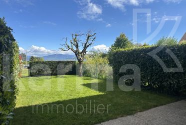 Exclusivité - Superbe appartement de 4.5 pièces avec jardin
