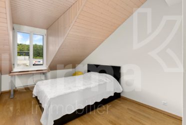 En exclusivité - Appartement en attique avec vue sur le lac et les Alpes