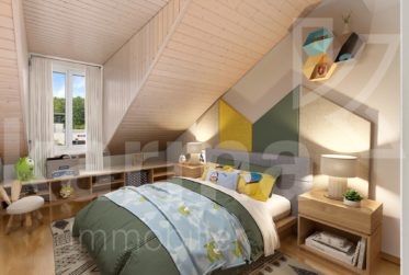 En exclusivité - Appartement en attique avec vue sur le lac et les Alpes